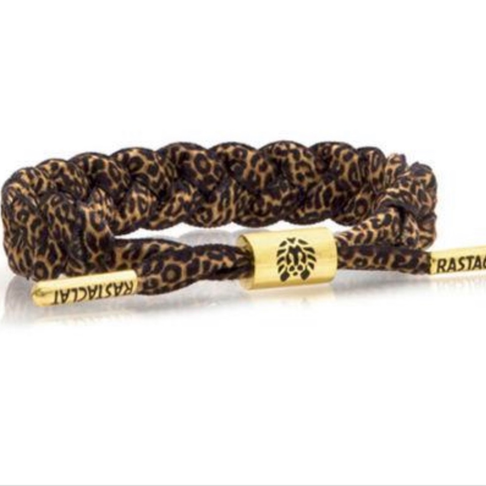 Limited edition rastaclat leopard print bracelet